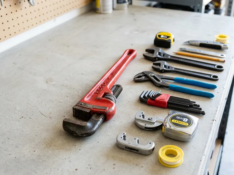 Professional plumbers in Dewey-Humboldt, AZ equipped with top-tier tools for residential and commercial plumbing services.